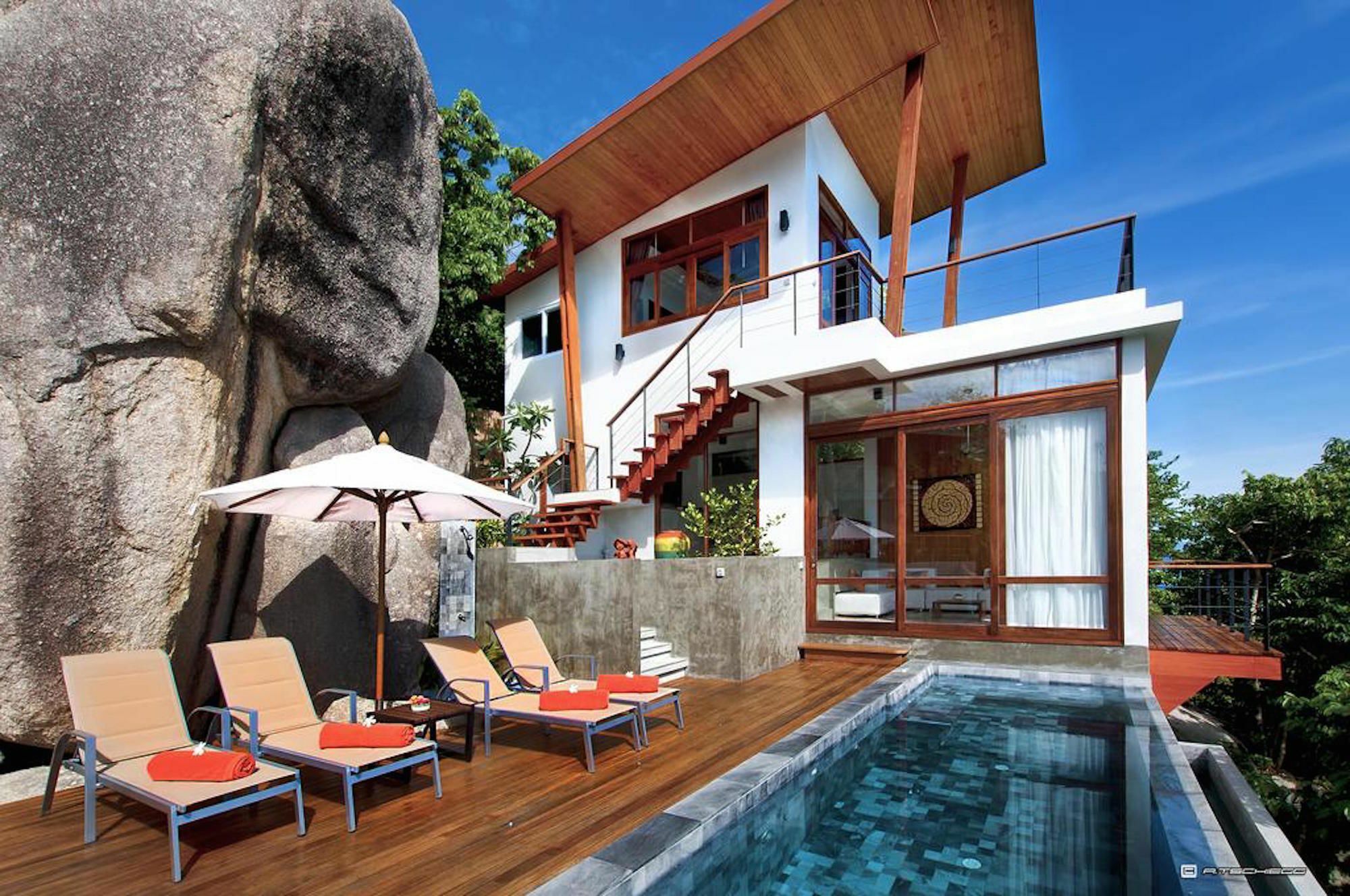Villas Del Sol Ko Tao Bagian luar foto